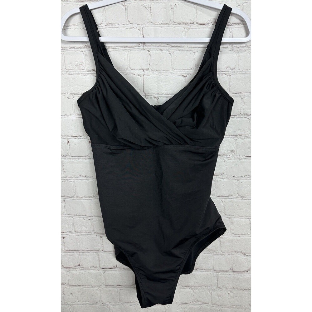 MagicSuit One Piece Swimsuit‎ Womens Sz 14 adjustable straps built in bra, GUC